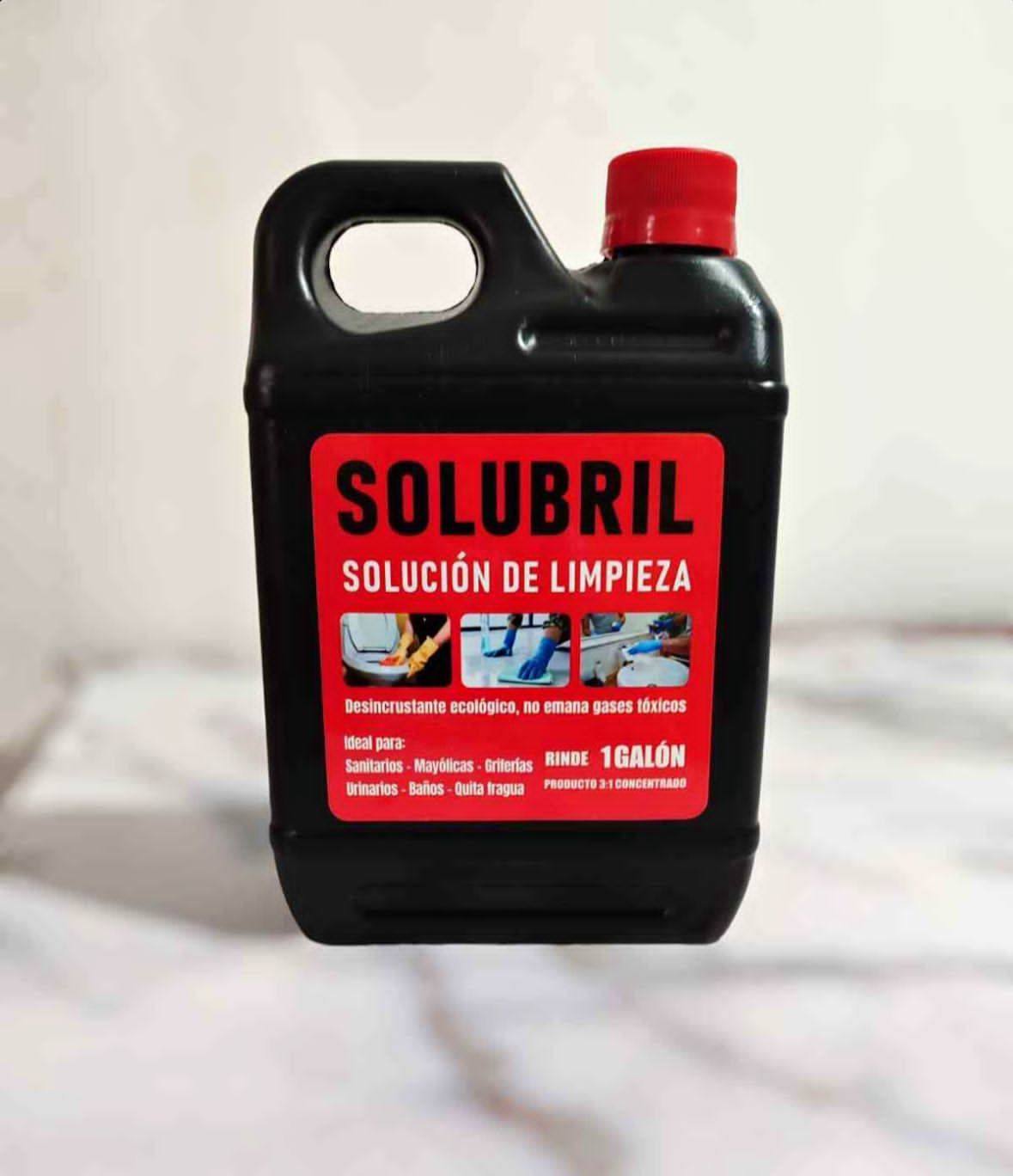 SOLUBRIL SOLUCION EN LIMPIEZA ( El Mas Potente Limpiador )