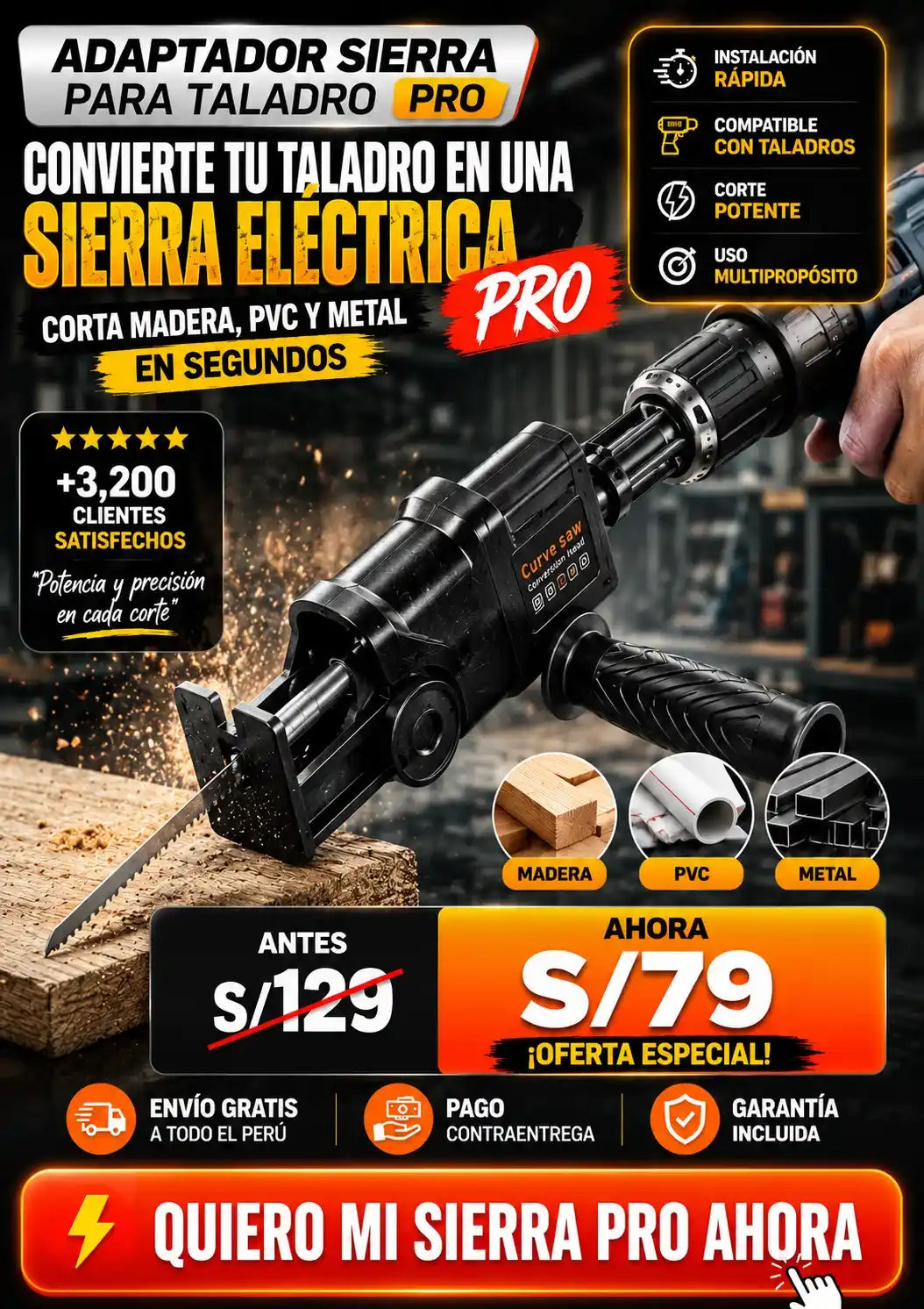 ADAPTADOR DE SIERRA