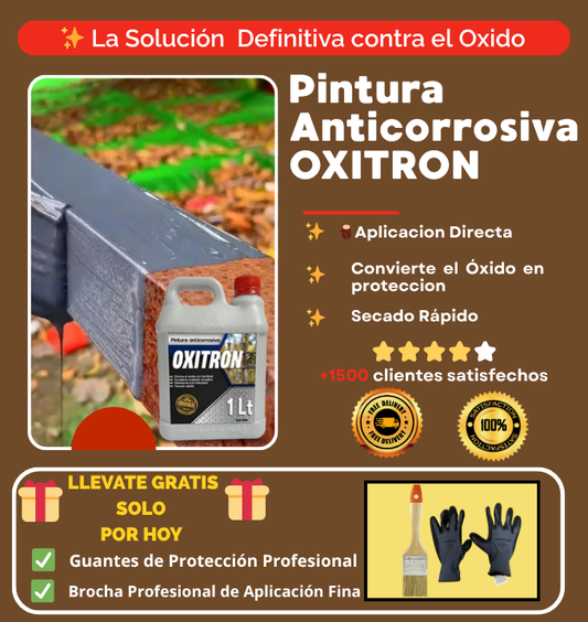 PINTURA ANTICORROSIVA OXITRON🔥🔥🔥